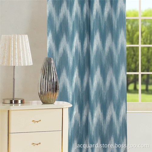 New Design Polyester Jacquard Panel Curtain